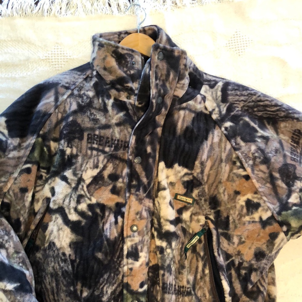 Remington fleece camouflage parka